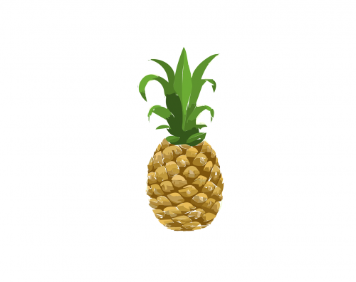 food glitch pineapple