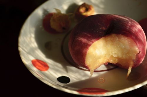 food fruit peach