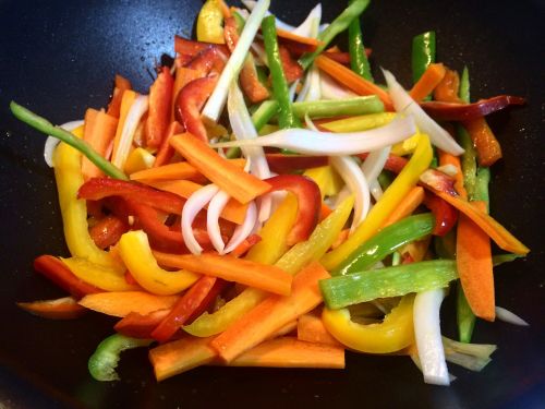 food vegetables colors