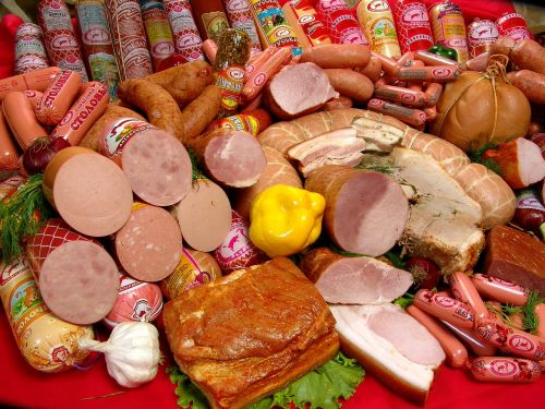 food sausage meat products