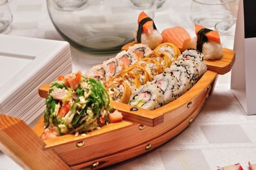 food sushi boat