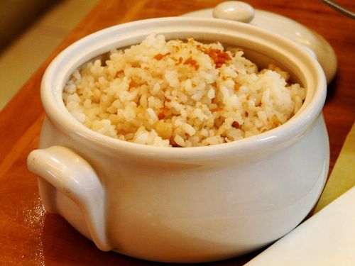 food rice garlic rice