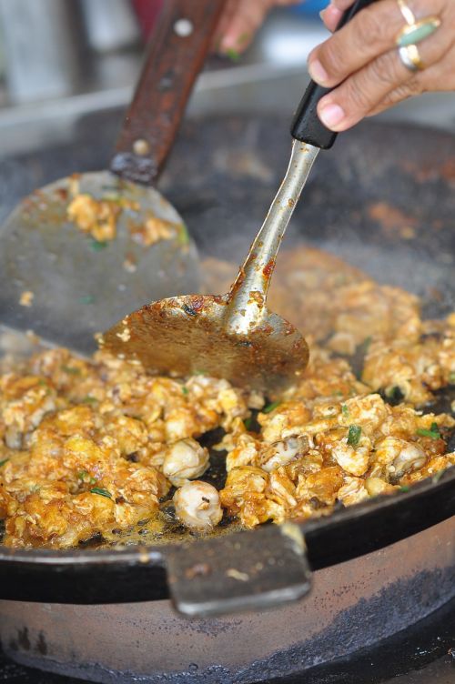 food fried oyster tasty