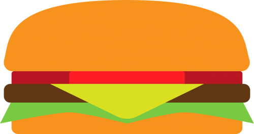 food hamburger fast