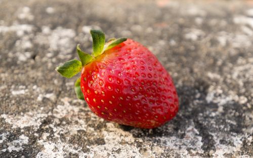 food fruits strawberries