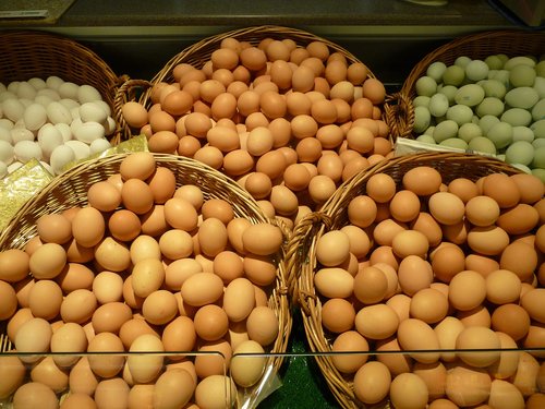food  market  egg