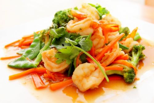 food prawn asian