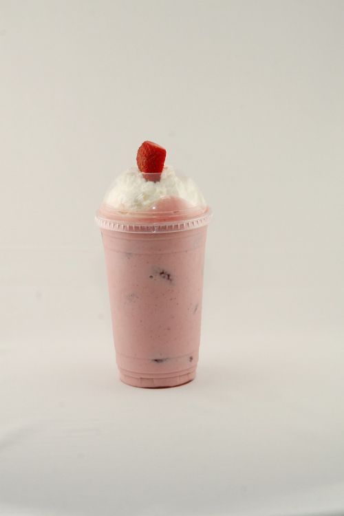 food strawberry shake