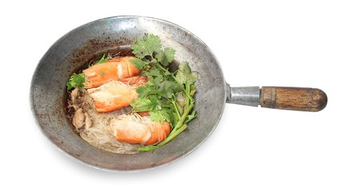 food pot  shrimp vermicelli  food