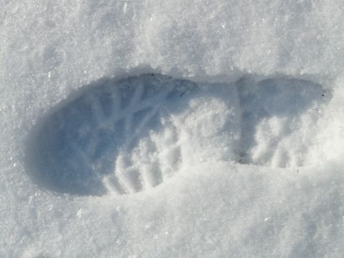 foot footprint step