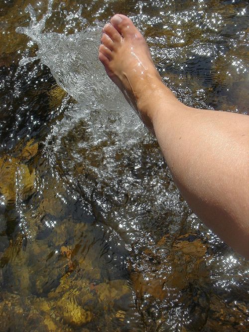 foot river summer