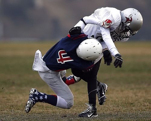 football american football tackle
