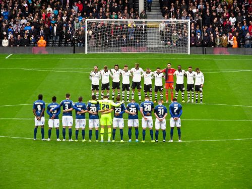 football sport minute's silence