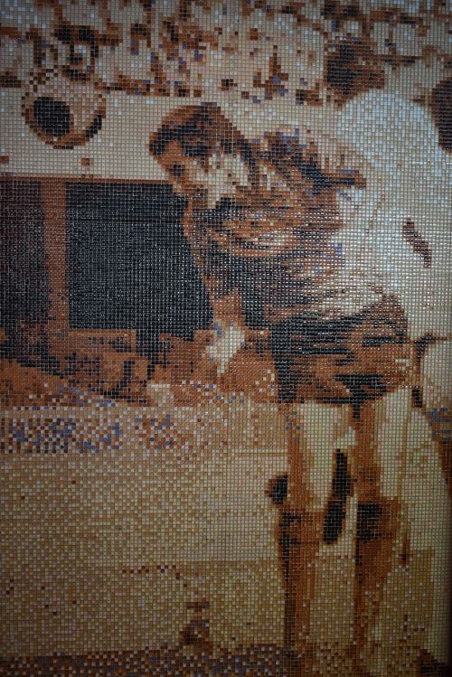 football art mosaic