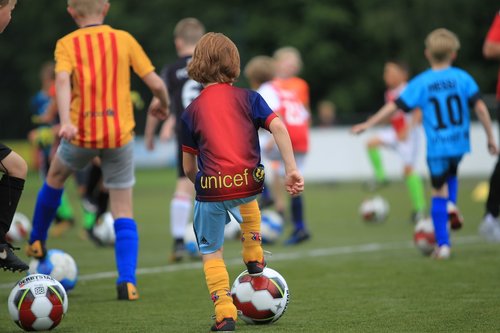 football  train  pupils