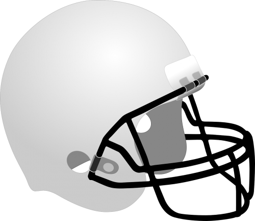 football helmet white helmet
