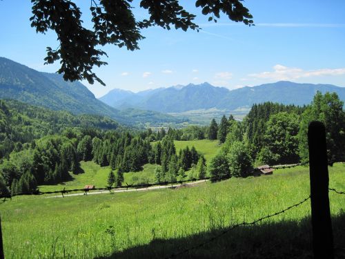 foothills of the alps hiking mountains