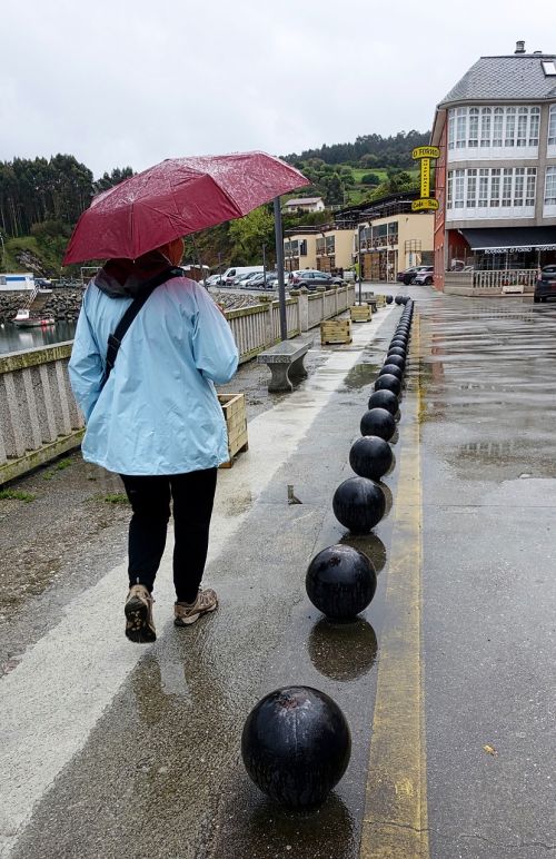 footpath balls metal