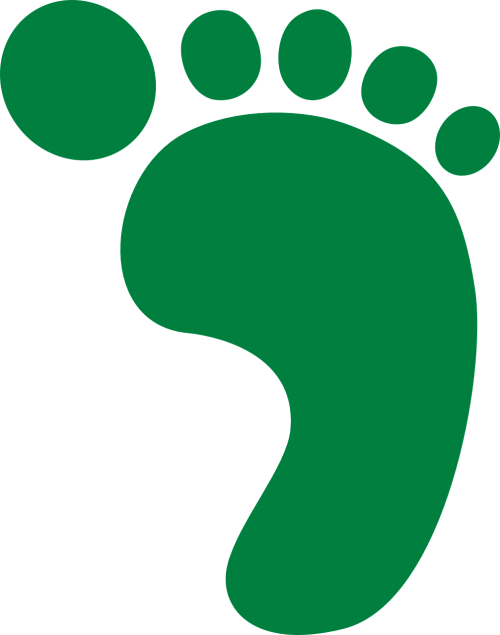 footprint print foot