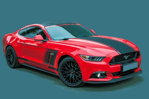 ford mustang gt sports car