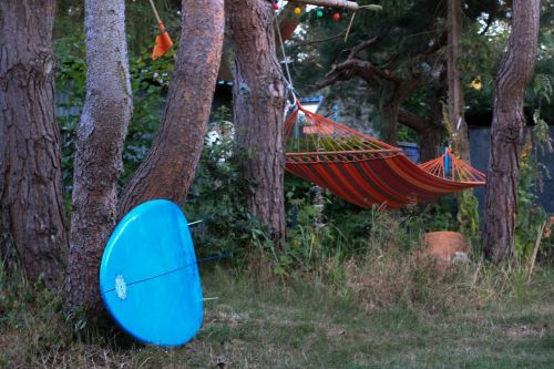 forest surfboard hammock