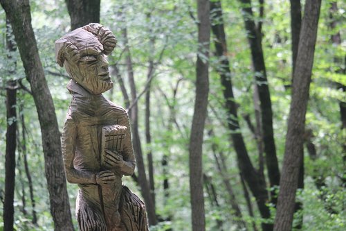 forest  sculpture  wood