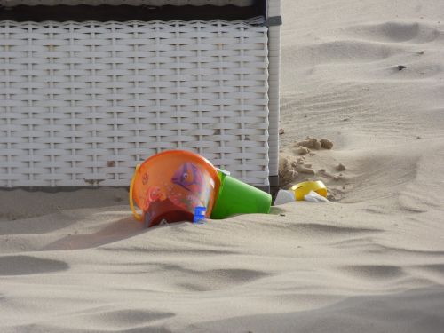 forgotten toy beach toys sand