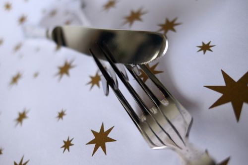 fork cutlery knife