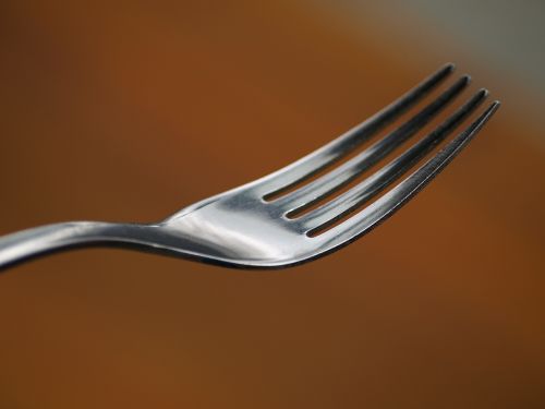 fork cutlery metal fork