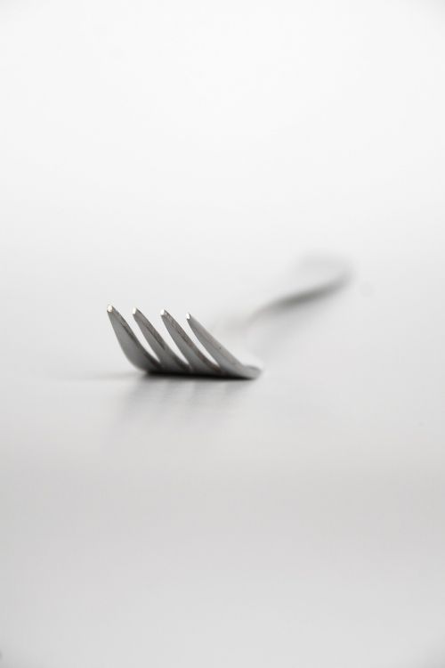 fork cutlery metal