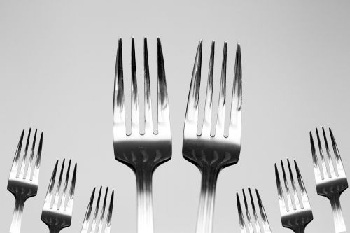 fork utensils kitchen