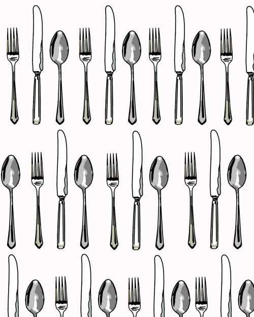 Fork, Spoon &amp; Knife Set