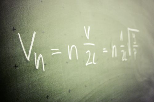 formula mathematics physics