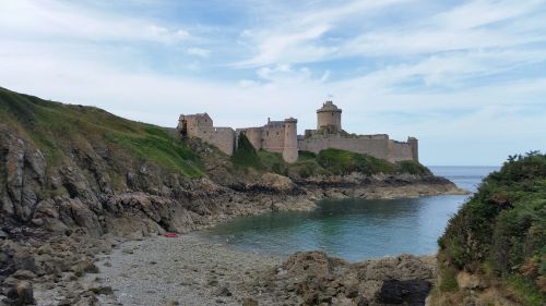 fort lalatte brittany landscape