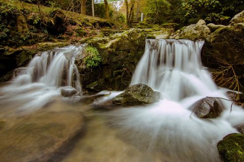 fountain nature waterfall