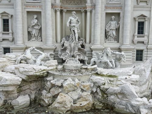 fountain monument mockup