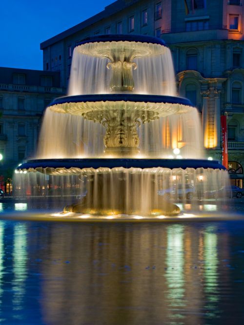 fountain kurhaus wiesbaden