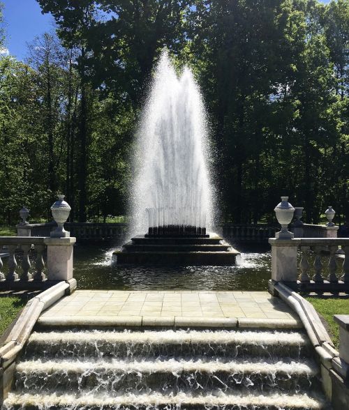 fountain water feature water