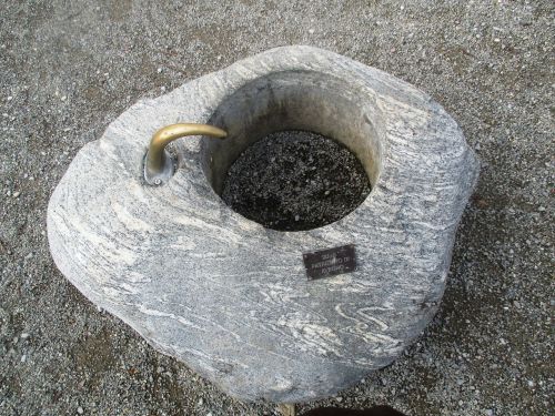 fountain stone shield
