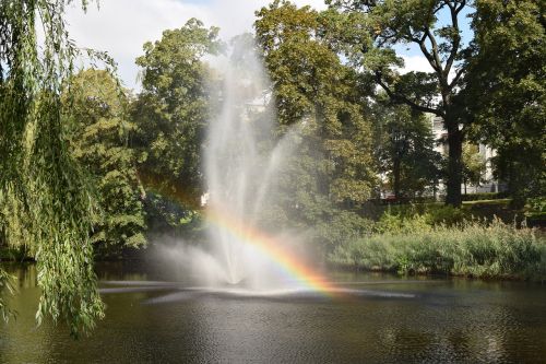 fountain channel water