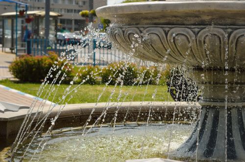 fountain outdoors