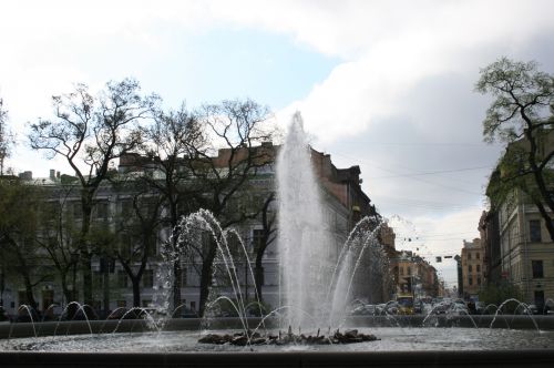 Fountain, St Petersburg