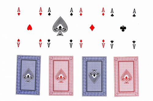 Four Aces Playing Cards