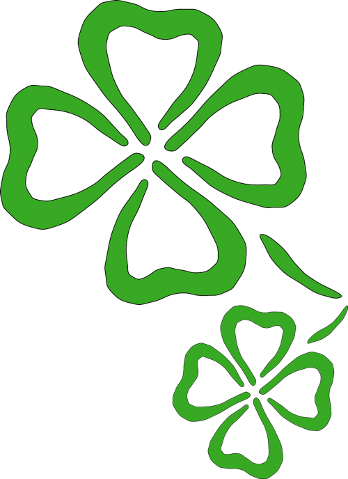 four-leaf clover green luck