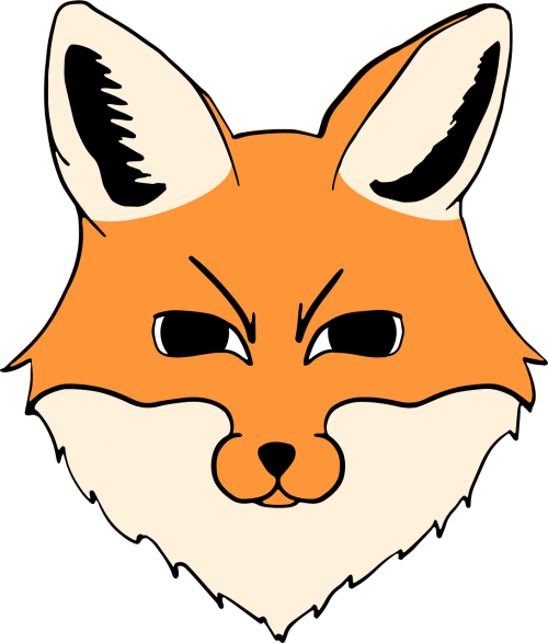 fox head animal