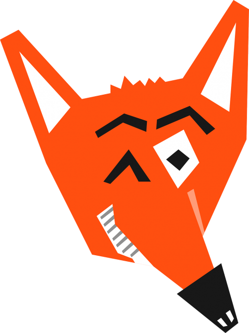 fox animal cartoon