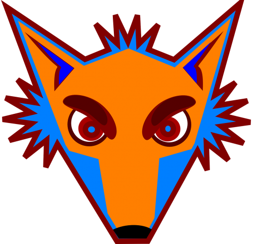 fox head cartoon