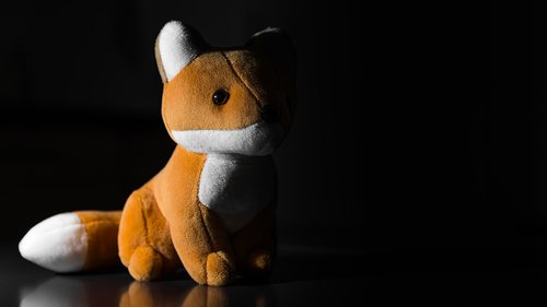 fox  fox plush toy  packshot