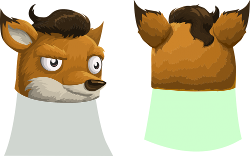 fox head animal