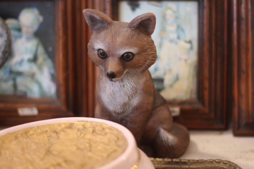 fox doll ornament